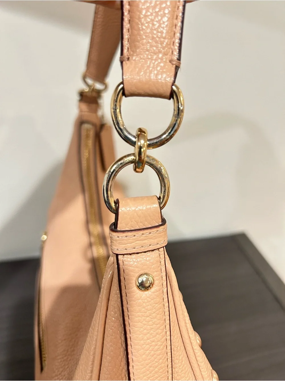 Coach East/West Harley Leather Hobo Bag Style#F22548 EUC